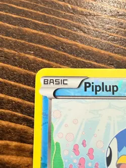 2013 Pokemon Basic Piplup Holo 33/113 Card TCG - Image 2