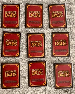 Lot of 38 Divorced Dads Age of Alimony holographic cards. - Image 2