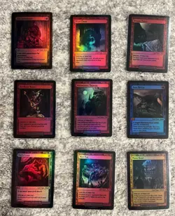 Lot of 38 Divorced Dads Age of Alimony holographic cards. - Image 3