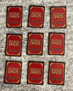 Lot of 38 Divorced Dads Age of Alimony holographic cards. - Image 4