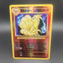 Pokemon TCG Ninetales Reverse Holo Rare Card 15/108 XY Evolutions 2016 - Image 1