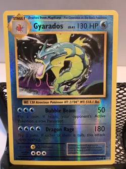 Gyarados Evolutions Holo Rare Card 34/108 - Image 1