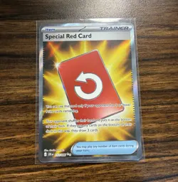Pokemon TCG Special Red Card 113/086: Chaos Rising Illustration Rare - Image 1
