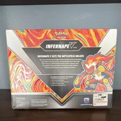 Pokemon TCG Infernape V Box English Oversized Promo Card 2021 - Image 2
