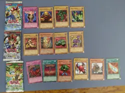 Yu-Gi-Oh Exodia MC1-EN001 Master Collection Volume 1 Gold Binder Foils & Cards - Image 5