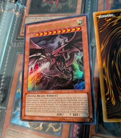 Konami Yu-Gi-Oh! JUMP Obelisk the Tormentor + Slifer Sky Dragon 2-Card Foil Ltd - Image 1