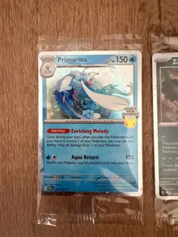 Gamestop Best Buy Barnes Promo Card Pitch Black Armarouge Zarude Primarina Lot 3 - Image 2
