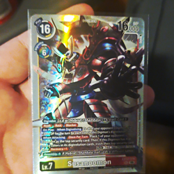 Bandai Digimon Card Game Susanoomon EX12-076 Secret Rare Mega 16000 Holo ENG - Image 1