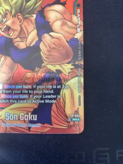 Dragon Ball Super Card Game Fusion World Son Goku FP-034 Limited Manga Version - Image 3