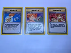 Pokemon WOTC Misty Trainer Lot of 3 Cards - Image 1