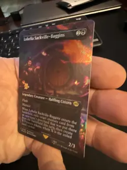 MTG Lobelia Sackville-Baggins Foil - Prerelease Promo NM 399 - Image 3