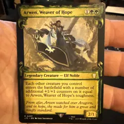 MTG Arwen, Weaver of Hope Showcase Scrolls LTC 0437 Regular Rare - Image 1