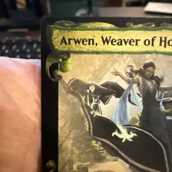 MTG Arwen, Weaver of Hope Showcase Scrolls LTC 0437 Regular Rare - Image 2