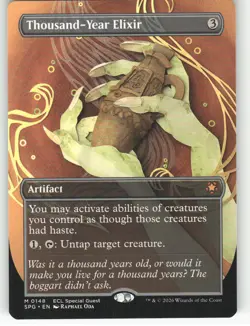 Thousand-Year Elixir (Borderless) M Special Guests 148 NM - Image 1