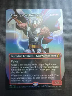 Thor, God of Thunder (Borderless) (0369) Marvel Super Heroes Foil - Image 1