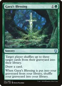 NM - Gaea's Blessing [DOM - 161] Dominaria - Image 1