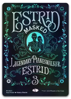 Estrid, the Masked #1327 (Foil) (NM) Secret Lair Drop SLD Magic MTG - Image 1