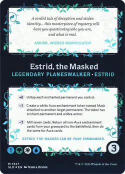 Estrid, the Masked #1327 (Foil) (NM) Secret Lair Drop SLD Magic MTG - Image 2