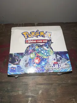 Pokemon Scarlet & Violet: Stellar Crown Booster Box -Factory Sealed Charizard - Image 1