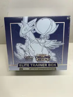 Pokemon SWSH Chilling Reign Ice Rider Elite Trainer Box ETB Factory Sealed-1 - Image 1
