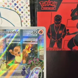 Pokemon Center Stamped Charmander Obsidian Flames Promo #044 - Image 3
