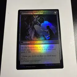 MTG Tithing Blade / Consuming Sepulcher (LCI) Common 0128 Foil Near Mint - Image 1