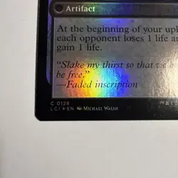 MTG Tithing Blade / Consuming Sepulcher (LCI) Common 0128 Foil Near Mint - Image 4