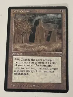 Magic the Gathering MTG Legends Alchor's Tomb MP (Beta Bob) - Image 1