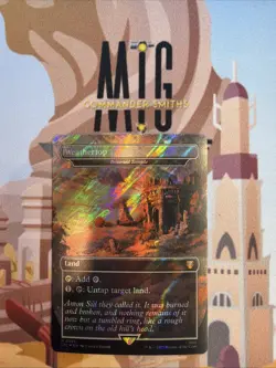 Deserted Temple - Weatherlight ✨ Borderless SURGE FOIL ✨ MTG NM LOTR (0393) - Image 1