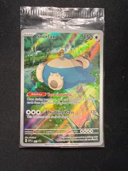 Pokemon TCG Snorlax SVP 051 – Scarlet & Violet 151 ETB Promo – Sealed - 1 - Image 2