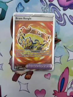 Pokemon TCG Brave Bangle 104/084 Pitch Black Full Art Mint - Image 1