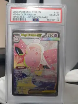 Mega Clefable ex 119/088 Me03: Perfect Order Holo - Image 1