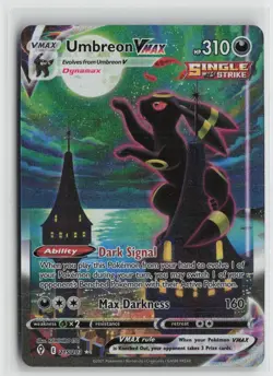 Umbreon VMAX 215/203 Alternate Art Evolving Skies Pokemon NM - Image 1