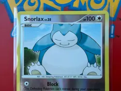 Snorlax 37/130 Pokemon Diamond and Pearl Reverse Holo Nintendo DPBP LV.35 TCG - Image 4