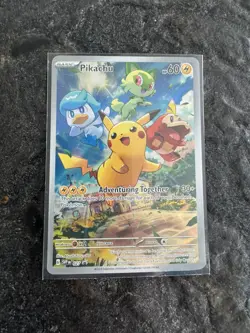 Pikachu - 027 #27 (Holo) (NM) SV: Scarlet & Violet Promo Cards SVP Pokemon - Image 2