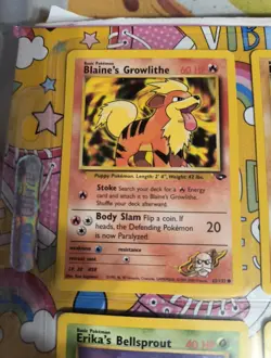 Lot Of 6 Random Pokemon Cards From Gym Challenge - Image 2