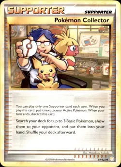 Pokemon Collector 97/123 Uncommon HeartGold & SoulSilver Pokemon Lightly Played - Image 2
