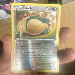 Pokemon TCG Snorlax 77/124 Rare Reverse Holo XY Fates Collide VLP NM 🔥🔥🔥 - Image 1