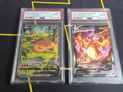 Pokemon Promos Charizard V #260 & Charizard VMAX #261 PSA 10 GEM MINT SEQUENTIAL - Image 1