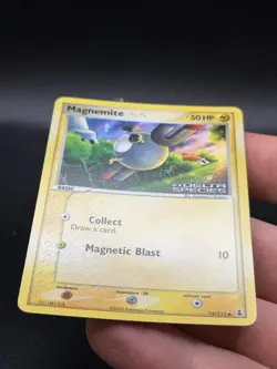 Magnemite 74/113 Reverse Holo Stamped - Pokemon EX Delta Species - LP IJ3 - Image 2