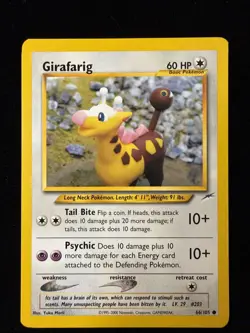 Girafarig - Neo Destiny - 66/105 - Pokemon TCG - LP - Image 1