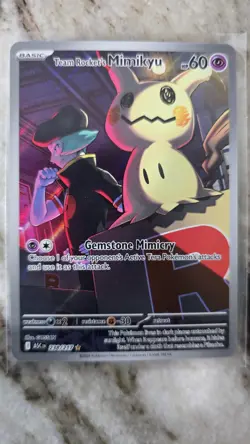 Team Rockets's Mimikyu - 238/217 Ascended Heroes Illustration Rare Pokemon - NM - Image 1