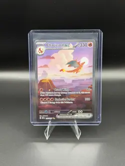 Pokemon TCG Charizard EX 199/165 Scarlet & Violet 151 Card - Image 1