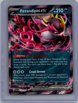 Pokemon TCG Ascended Heroes Fezandipiti ex 142/217 - Image 1