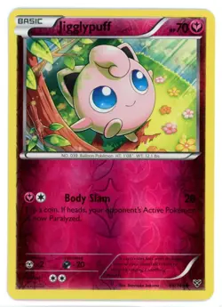 Jigglypuff Reverse Holo 87/146 XY Base Set Pokemon Card - Image 1