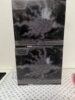 Pokemon TCG Pitch Black Pokemon Center Elite Trainer Box Sealed ETBs (Lot of 2) - Image 1