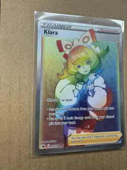Klara (Secret Rare Holo) 217/198 Swsh06: Sword & Shield - Chilling Reign Pokemon - Image 2
