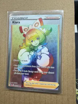 Klara (Secret Rare Holo) 217/198 Swsh06: Sword & Shield - Chilling Reign Pokemon - Image 3