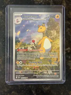 Ampharos 090/086 Illustration Rare Pokemon TCG: Chaos Rising - English - Image 1