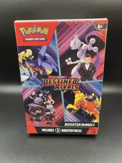 Resealed Pokemon Destined Rivals Booster Bundle T Factory Sealed New - Image 1